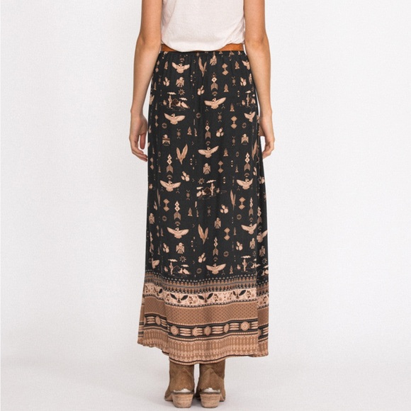 •SPELL• Phoenix Split Maxi Skirt {Mustang} - Picture 10 of 11